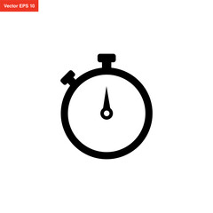 stopwatch icon simple and modern design