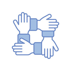 Team Work Vector icon