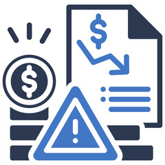 Financial Risk icon