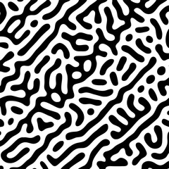 A black and white abstract pattern for wallpaper and background