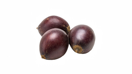 plums with a black back ground on a transparent background, PNG image, PNG file, Generative art.