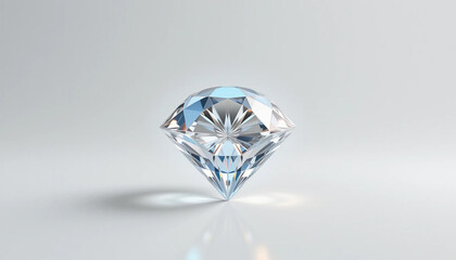 diamond on white background