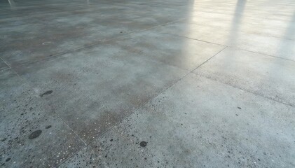 Obraz premium Highly polished concrete exhibiting fine aggregate detail, even surface , texture, clean