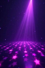 Deep violet LED lights create a mesmerizing spectacle , illuminated, spectacle