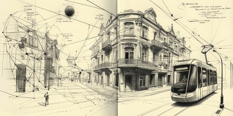 modern magazine about urban traffic