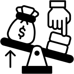 Leverage Balance icon