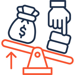 Leverage Balance icon