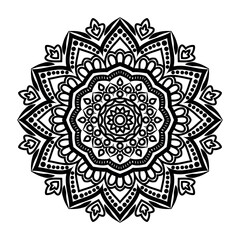 Tranquil Mandala Background Design: A Harmony of Art and Balance