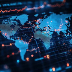Global data visualization, network analysis, and interconnectedness