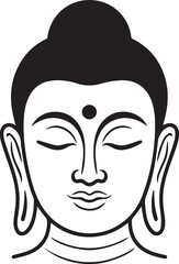 Peaceful Buddha Purnima Vector Illustration 