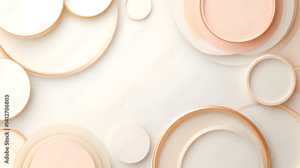 Poster the soft blend of gradient hues creates a dynamic and harmonious abstract background for luxury desi