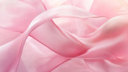 Obraz premium Pink and Red Sheer Fabric Texture Background