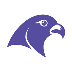 Fototapeta premium Eagle Head Illustration: Symbol of Strength and Determination