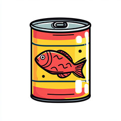 Obraz premium canned fish