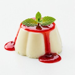 dessert with strawberry