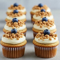 blueberry muffins with blueberries