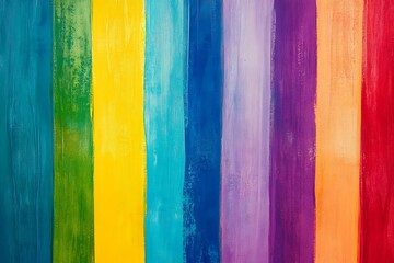 Vertical rainbow stripes with bright and vibrant colors, creating a bold and colorful background