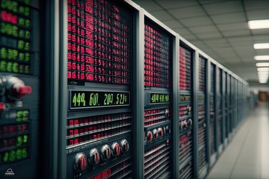 Server racks in a data center (1)