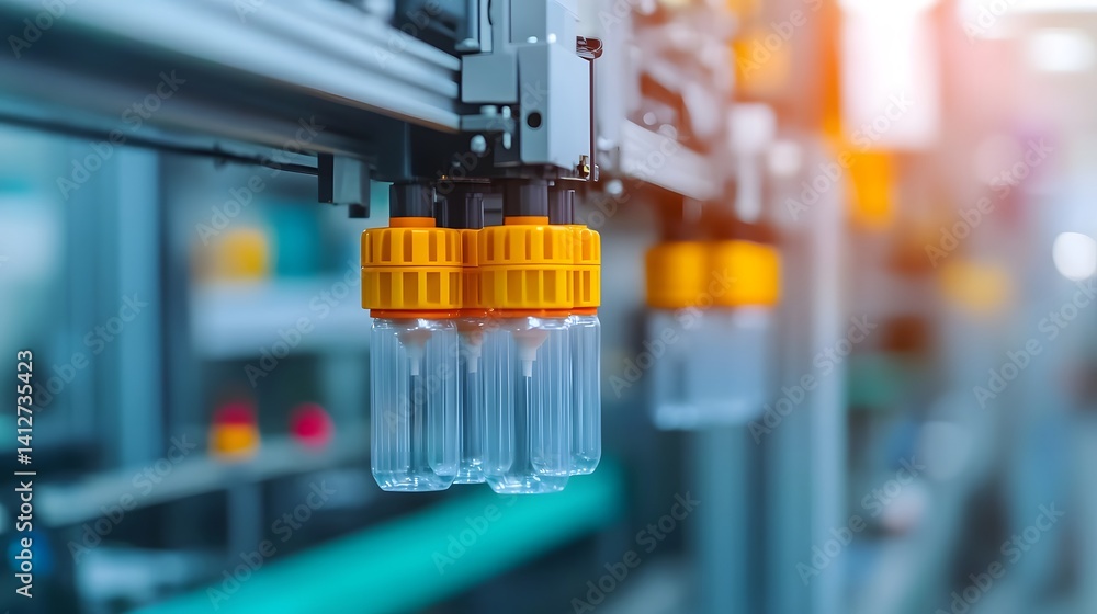 Aufkleber automated production system for transparent plastic containers with efficient machinery