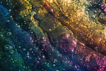 Fototapeta premium Close-Up of Sparkling Seawater