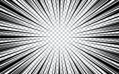 Manga comic book style background, halftone print texture. Vector illustration.