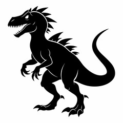 black and white dragon