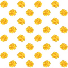 Yellow rose pattern background, plaid pattern, suitable for use as wallpaper, backdrop, postcard, back
