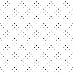 Monochrome seamless abstract curved star pattern background design