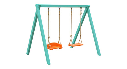 Isolated Swing Set