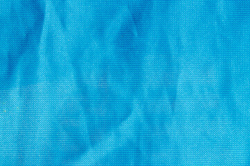 Textura o fondo de tela reflectante azul
