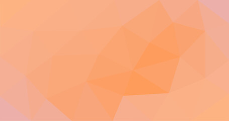 Gradient orange abstract polygonal modern multicolor background and graphic element