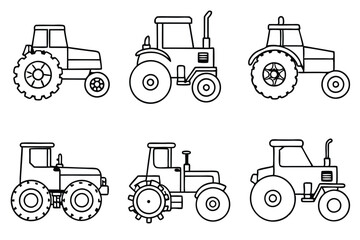 Tractor Use in Farming Design Elements