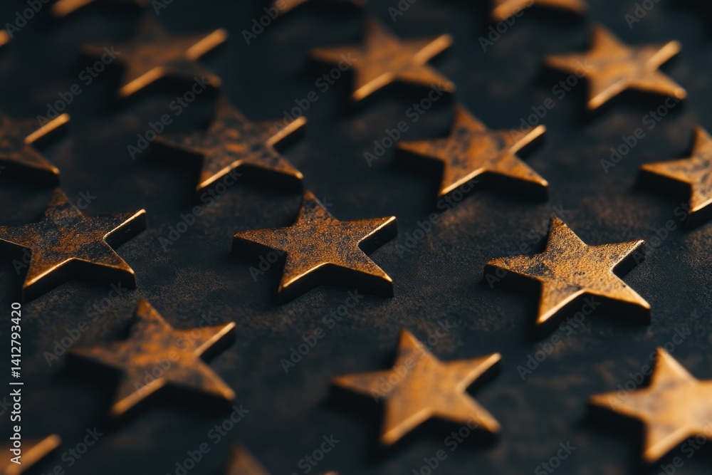 Poster star rating system design for user interface and evaluation concepts