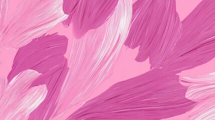 Obraz premium Abstract Pink Brush Stroke Background in Soft Pastel Colors