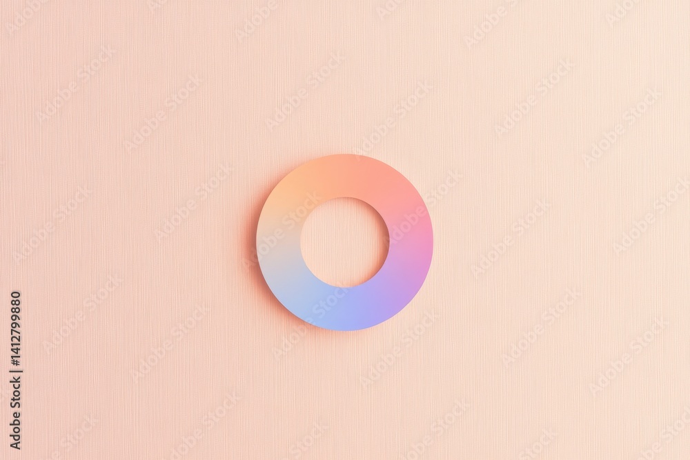 Poster minimalistic flat ui design progress tracker circle for modern interface aesthetics