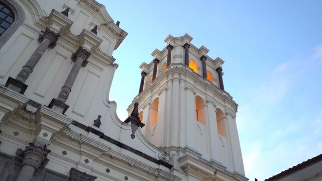 iglesia de san francisco ubicada en Popayan Colombia, de donde salen las procesiones de semana santa 