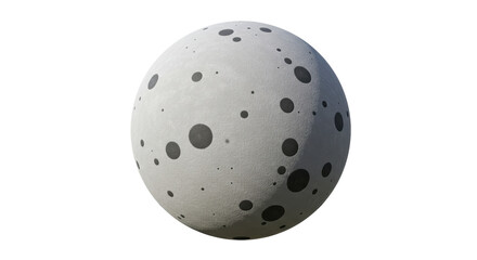 Isolated Sphere with Spots