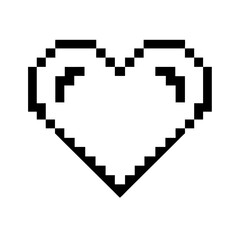 pixel heart pixel art