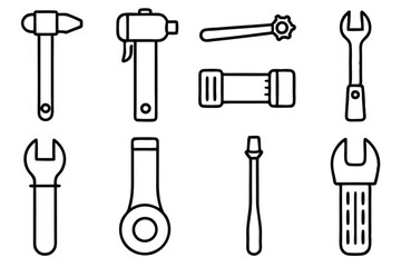 Handheld Repair Tools Clipart