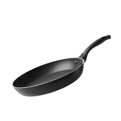 non-stick frying pan, black,