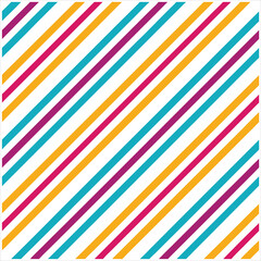 Vibrant Linear Seamless Patterns  Colorful Digital Background Set.