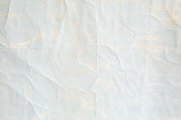 Old white craft crumpled paper texture