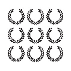  Victory Laurel Wreaths Classic Symbols of Achievement.
