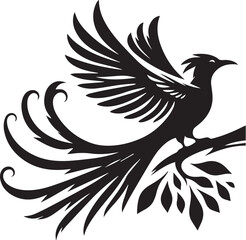Quetzal bird vector art