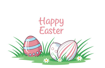  Happy Easter day sale promotion vector element design  for  banner, poster or flyer , ad, promotion,  web-banner, article  and seasonal projects