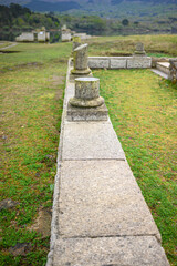 Aquis Querquennis Roman camp, Bande, Ourense province, Galicia, Spain