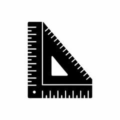 creative details Ruler Icon Vector Illustration
