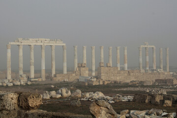Ruins of Laodicea, an ancient city in modern-day Turkey, one of the Seven Churches of Revelation 