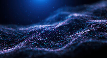 Abstract network connection technology data flow background concept