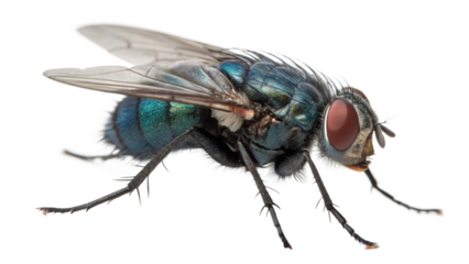 fly on transparent background